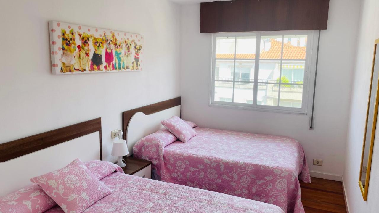 Enjoy Sanxenxo,200M Playa, Balcon Vistas Cies, Piscina & Terraza Azotea,2 Plazas Garaje, 2 Banos, Muy Luminoso, Muy Tranquilo,Muy Equipado, Centrico Apartment Exterior photo